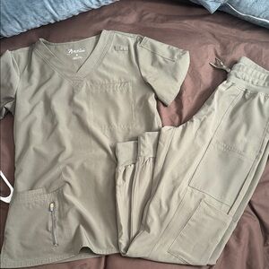 Neutral Scrub Set for Women